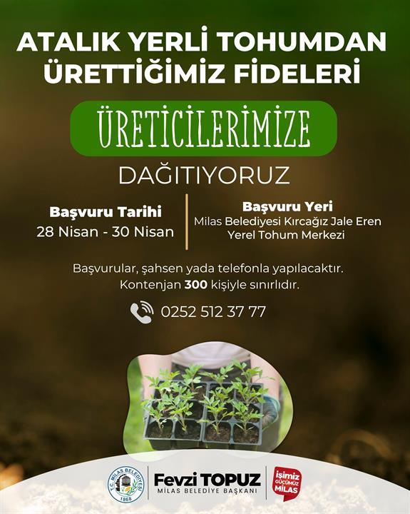 ATALIK TOHUMDAN GELECEĞE