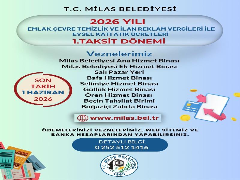 VERGİ ÖDEMELERİNDE SON TARİH 1 HAZİRAN