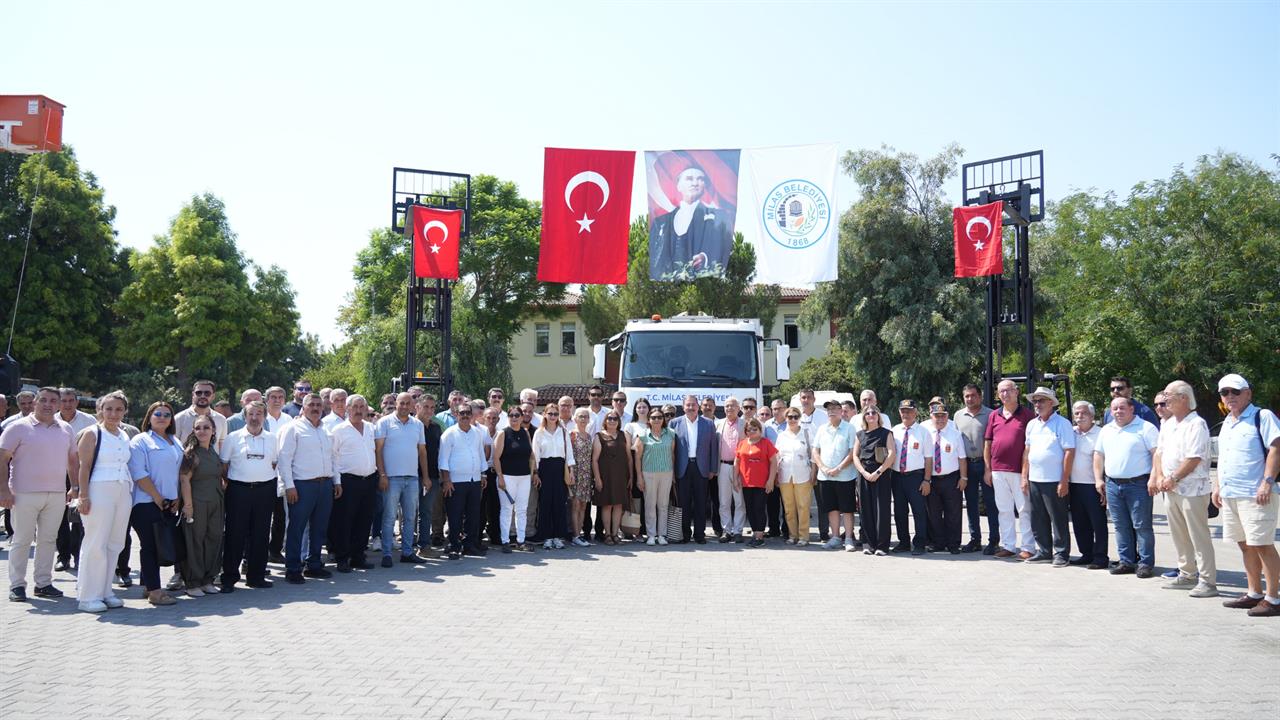 MİLAS BELEDİYESİ’NDEN TEMİZLİK VE SAHA HİZMETLERİNDE ENVANTER HAMLESİ