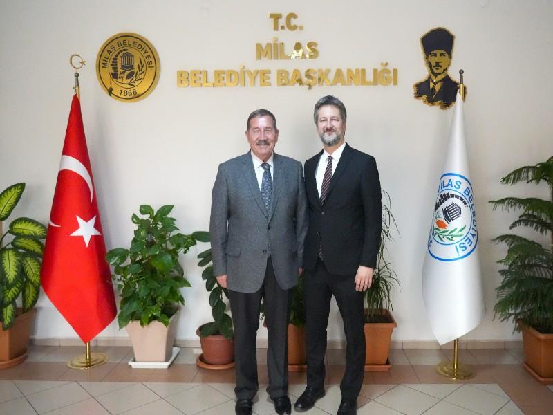 BAŞKAN TOPUZ MACARİSTAN BÜYÜKELÇİSİNİ MAKAMINDA AĞIRLADI